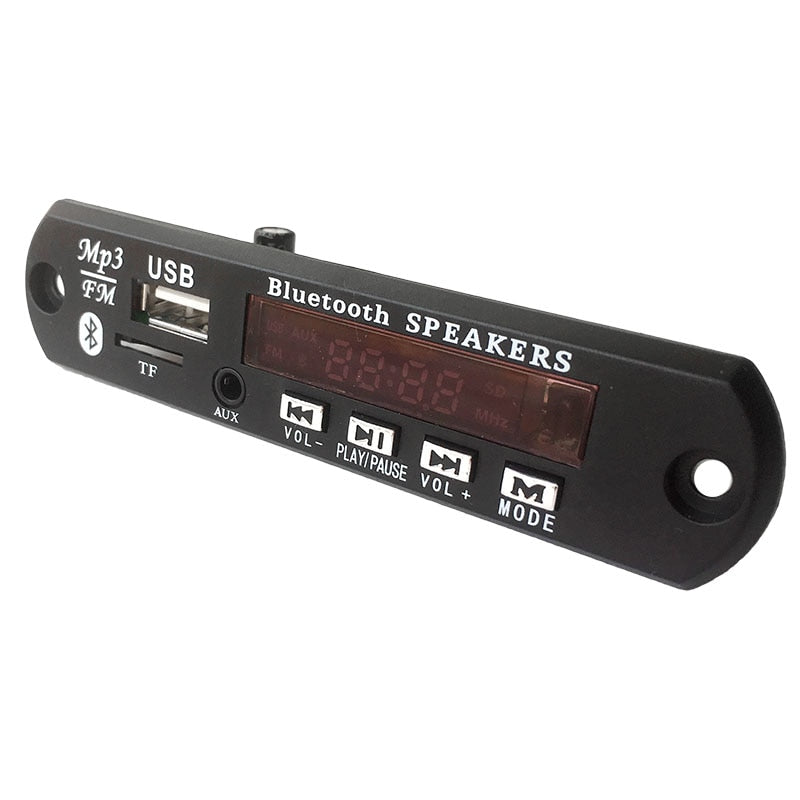 12V 2.0 Channel Bluetooth Amplifier Board Stereo 15W*2 MP3 Decoder Support FM APE MP3 WAV WMA USB