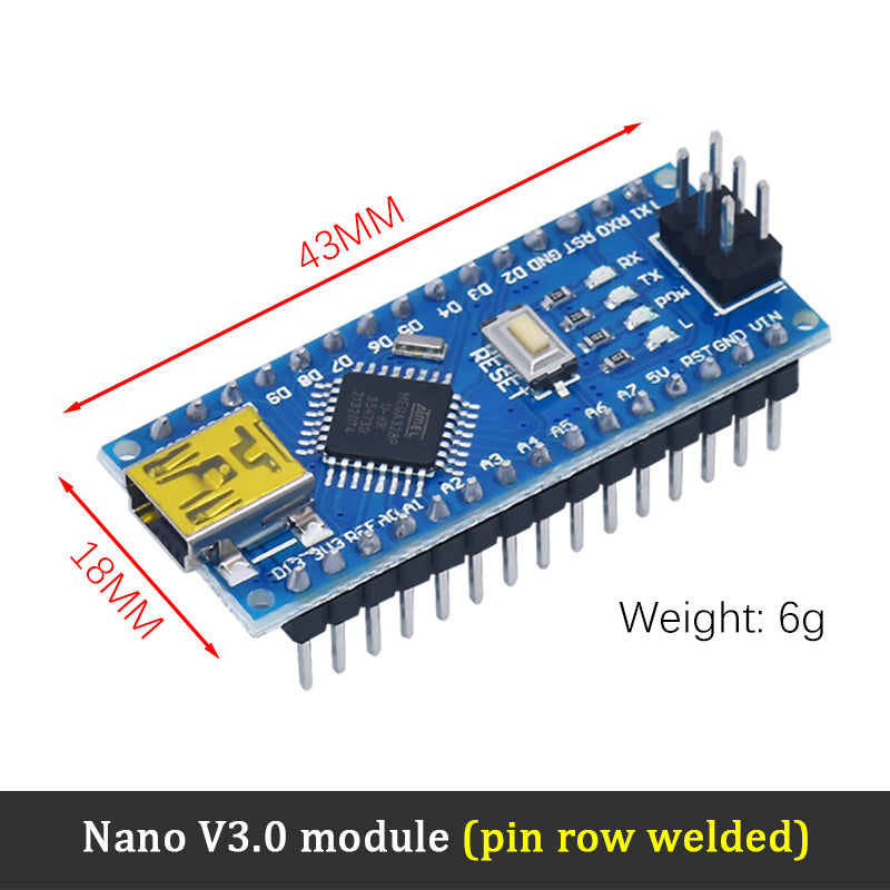 1PCS Promotion for Arduino Nano 3.0 Atmega328 Controller Compatible Board WAVGAT Module PCB Board