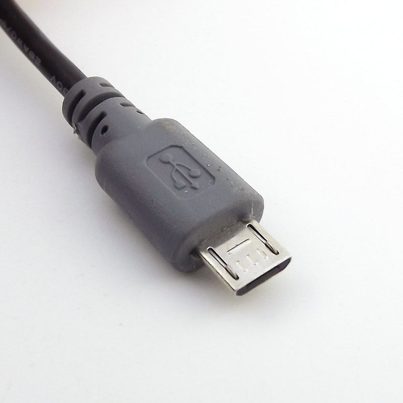 1pc Micro USB Type B Male To Micro B Male 5Pin Converter OTG Adapter Lead Data Cable 20cm / 1m 3ft