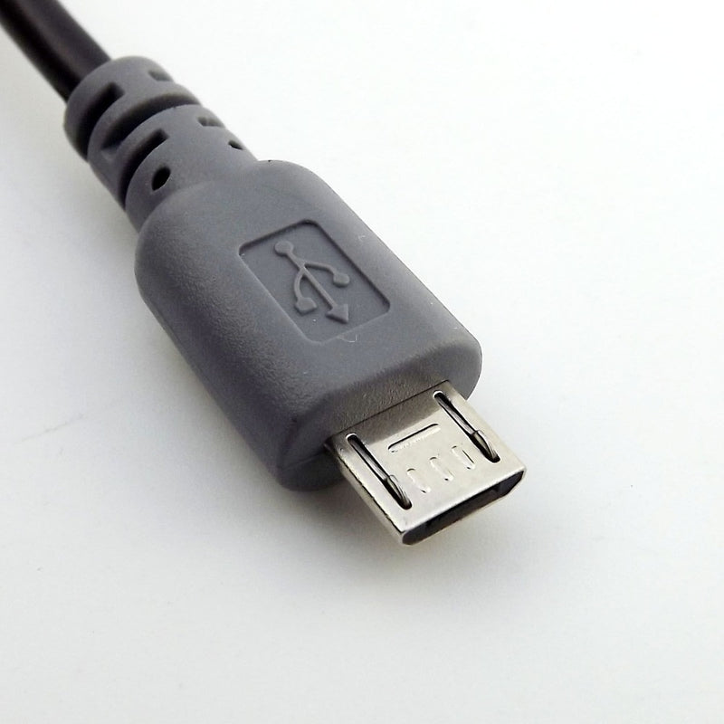 1pc Mini USB Type B Male To Micro B Male 5 Pin Converter OTG Adapter Lead Data Cable 20cm / 1M 3FT