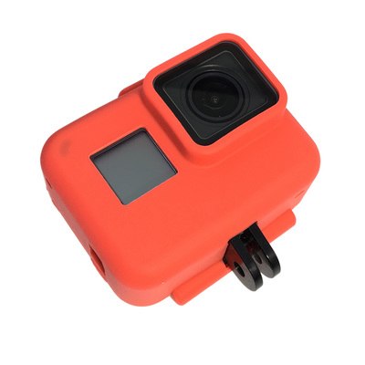 2018 Go pro Accessories Soft Silicone Case Protection lens Cover for Gopro Hero 7 6 5 Black
