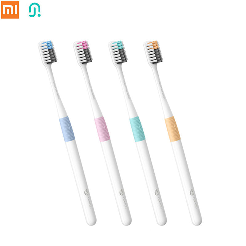 2018 Xiaomi Doctor B Bass Method Deep Clean Tooth brush 4 Colors/set with Travel Box Soft