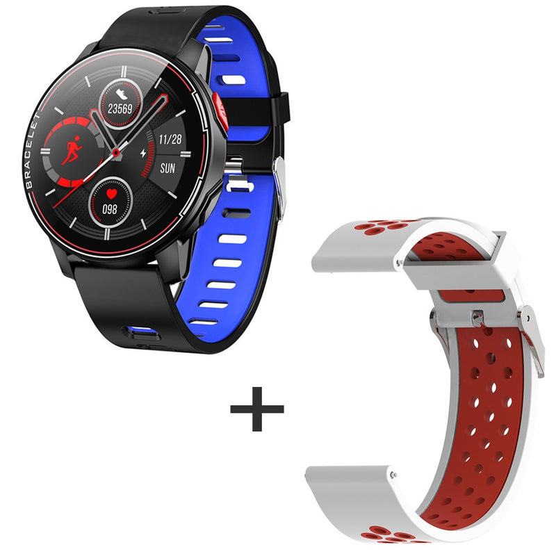 L6 Smart Watch IP68 Waterproof Sport Men Women Bluetooth Smartwatch Fitness Tracker Heart Rate