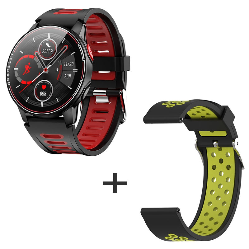 L6 Smart Watch IP68 Waterproof Sport Men Women Bluetooth Smartwatch Fitness Tracker Heart Rate