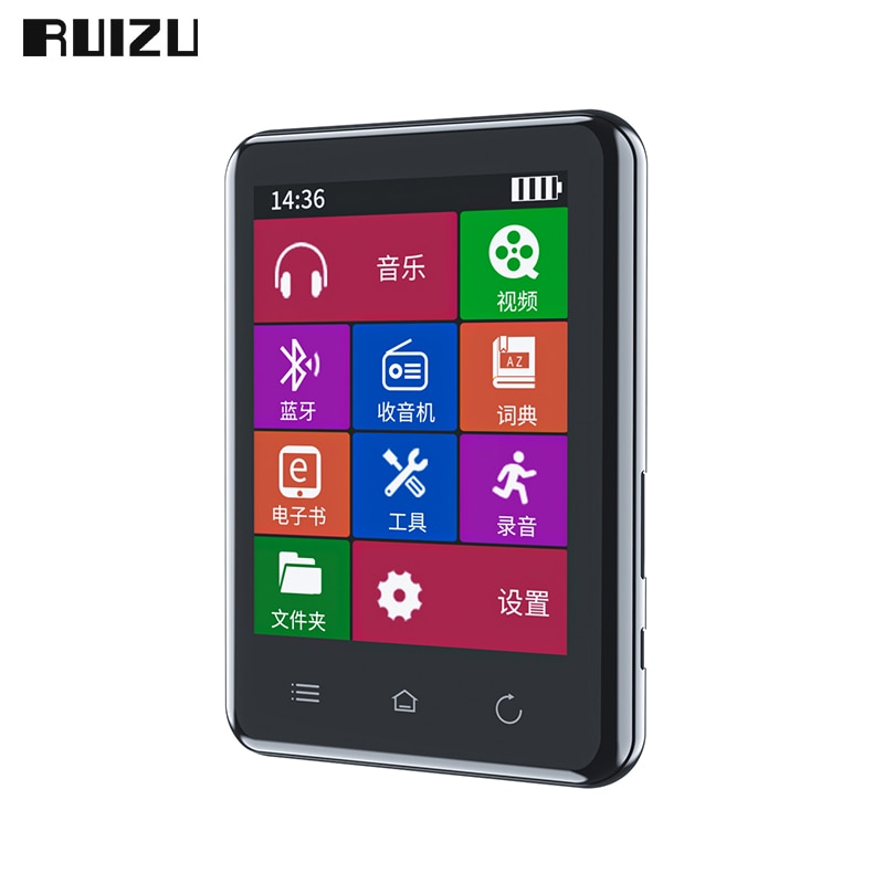 D66 Bluetooth MP3 Player With 2.8inch Touch Screen 16G/32G Lossless Music Player