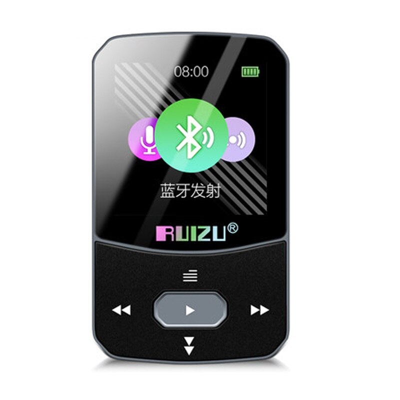 X52 Sport Bluetooth MP3 Player Mini Clip Music Player Support TF Card with FM Radio