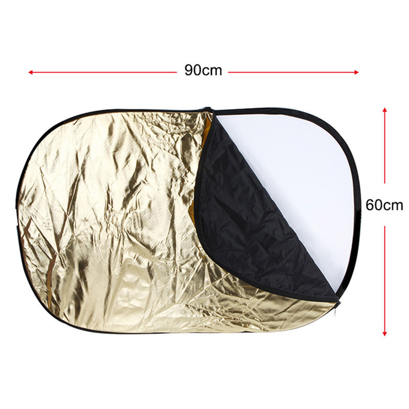 24"*36"/60*90cm 5 in 1 Photography Reflector Accessories Multi Collapsible Studio Photo