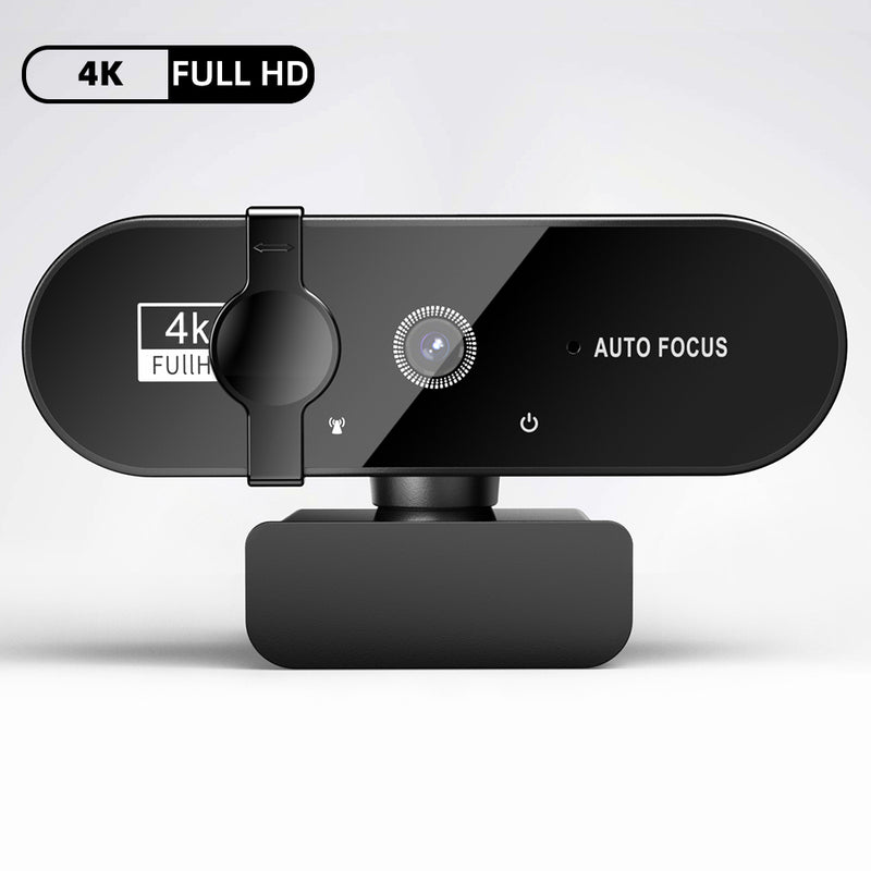 2K, 4K & 1080P for PC Web Cam USB Online Webcam with Microphone Autofocus Full HD 1080P Web Cam