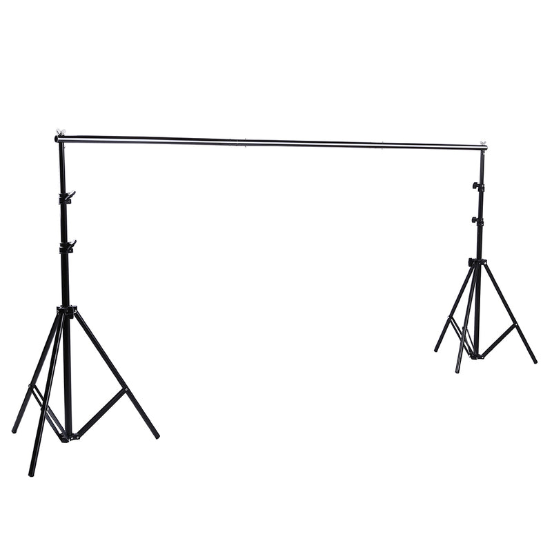 2MX 2M(6.5ft*6.5ft) Photo Background Support System Stands Adjustable Backdrop Photograpy