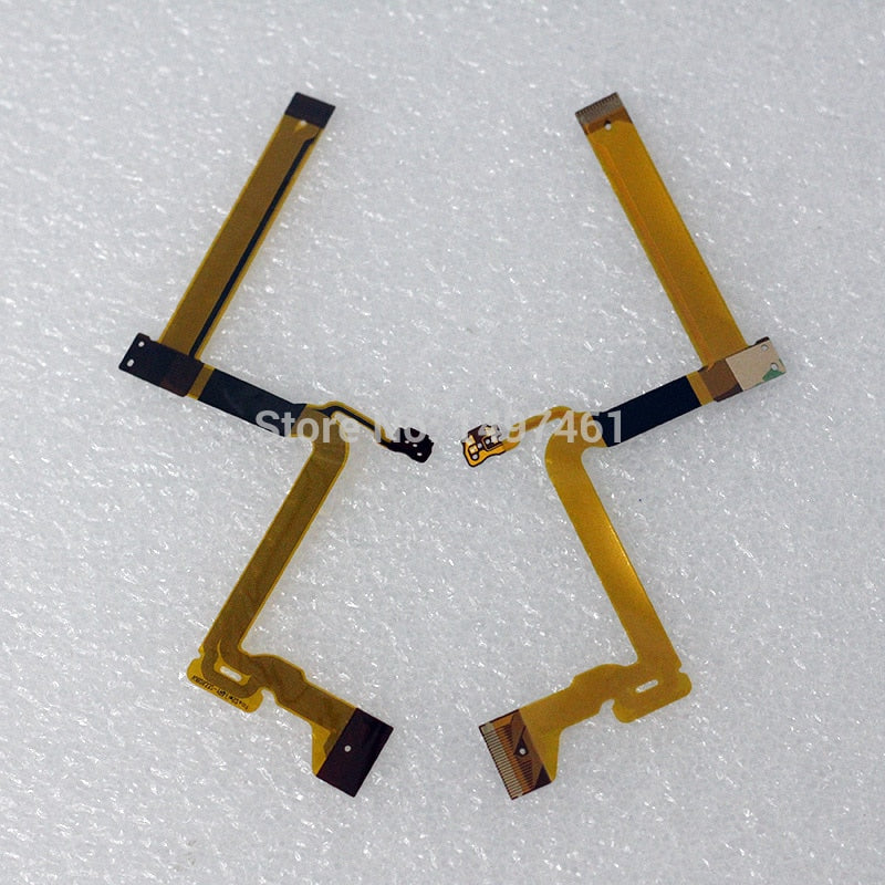 2PCS LCD hinge rotate shaft Flex Cable for Panasonic SDR-H85 SDR-H86 SDR-H95 SDR-S45 S50 T50 H85 H86