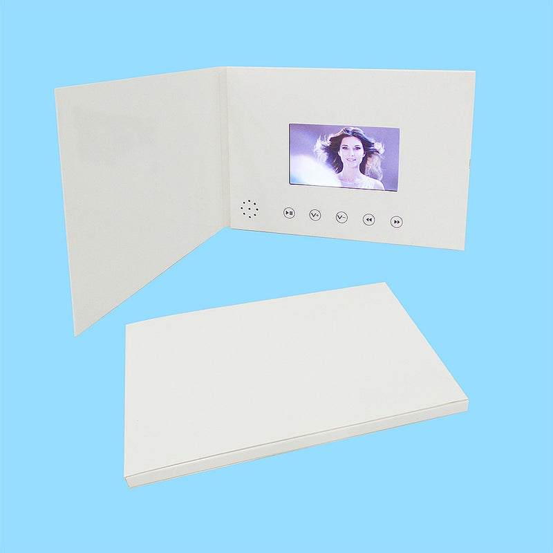 4.3inch New Video Brochure Cards for Presentations Digital Advertising Player 4.3 inch Screen Video