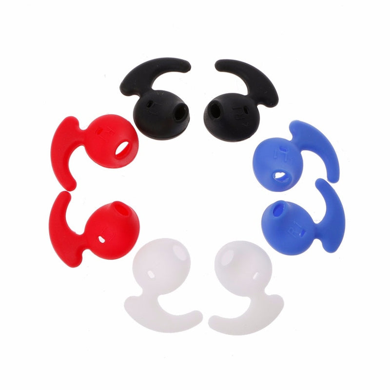 4 Pairs Eartips Accessories For Samsung Level U EO-BG920 Silicone Earphone Ear Tips Earbud