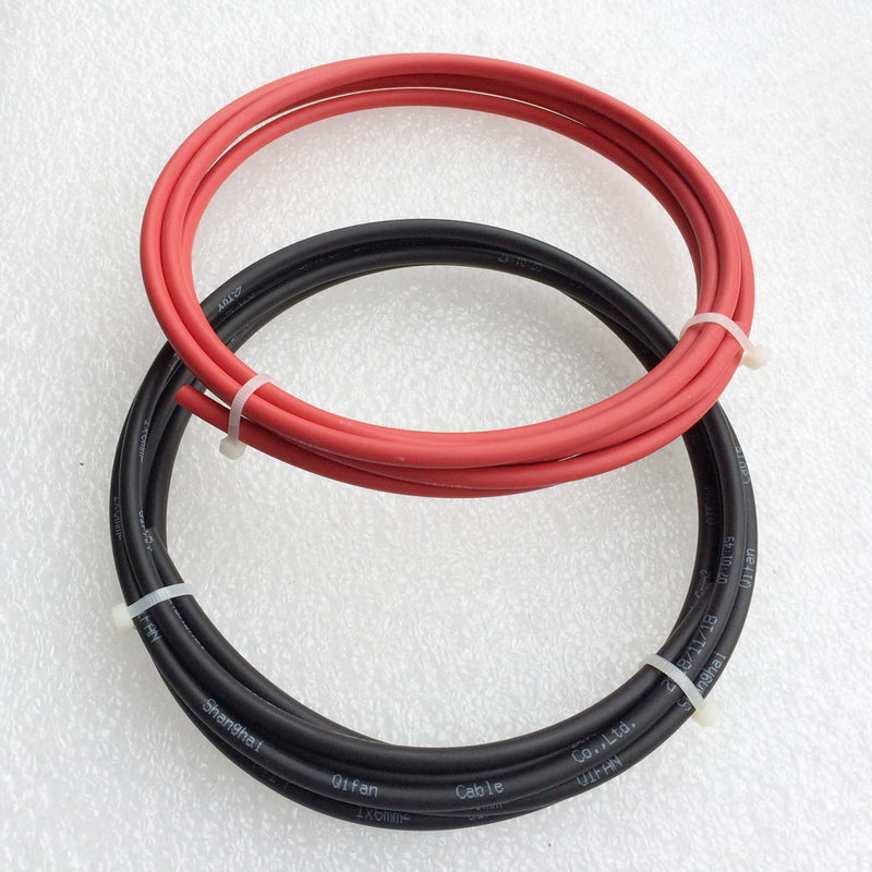 4mm2 DIY solar system Black Solar Cable+ red Solar cable PV Cabel With TUV UL Approval solar