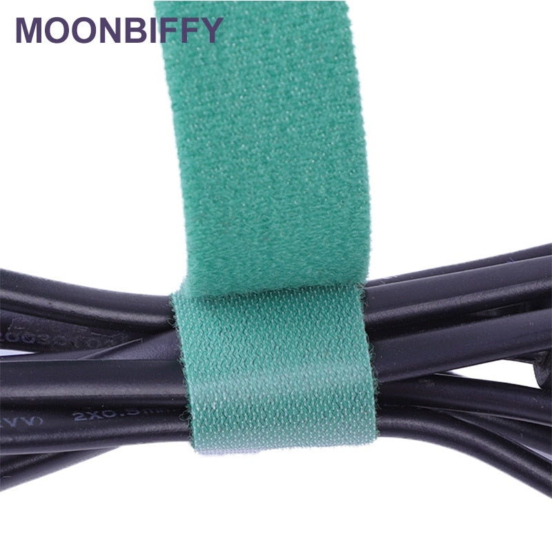 5M/10M Nylon Cable Winder Wire Organizer Earphone Holder Mouse Cord Protector Cable Management For