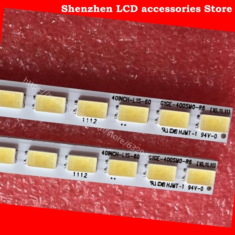 6 Pieces/lot 455mm LED Backlight Lamp 60 leds For LJ64-03567A SLED 2011SGS40 5630 60 H1 REV1.0