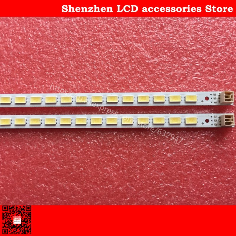 6 Pieces/lot 455mm LED Backlight Lamp 60 leds For LJ64-03567A SLED 2011SGS40 5630 60 H1 REV1.0