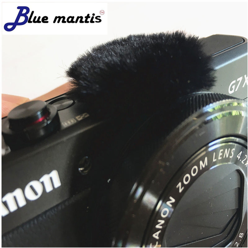 6Pcs Wind muffler dead cat for Canon G7x Mark II Micromuff for Microphone Cover for Canon G7X