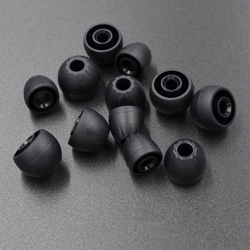 6pcs/3pairs In-Ear Earcaps For KZ Earphones Silicone Covers Cap Replacement Earbud Tips Earbuds
