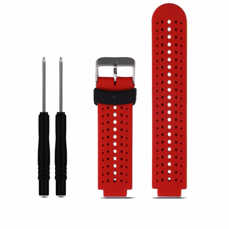 8 colors Silicone Replacement Watch Band for Garmin Forerunner 230 / 235 / 220 / 620 / 630 / 735