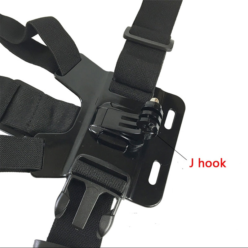 Adjustable Chest Body Harness Belt Strap Mount