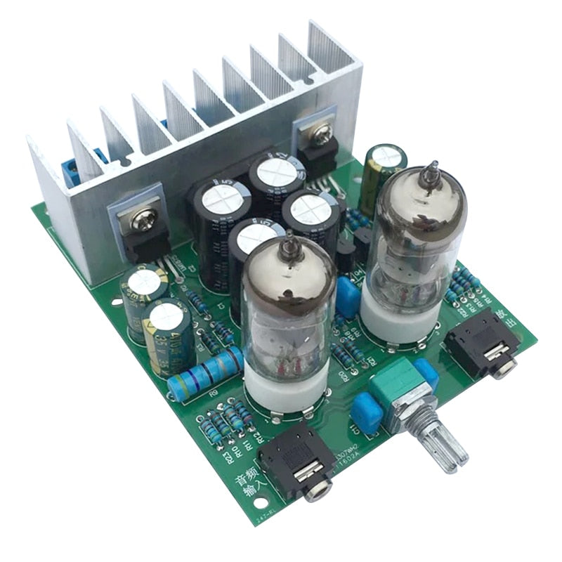 Aiyima Hifi 6j1 tube amplifier audio board LM1875T Headphones amplifiers For DIY kits Pre-amp