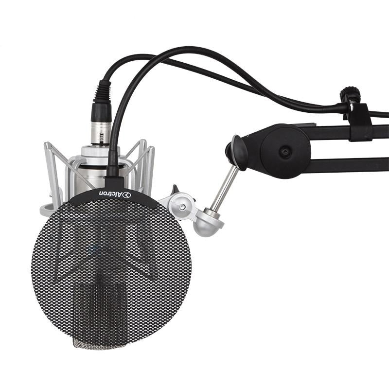 Alctron MA019B New metal screen mini pop filter for Microphones