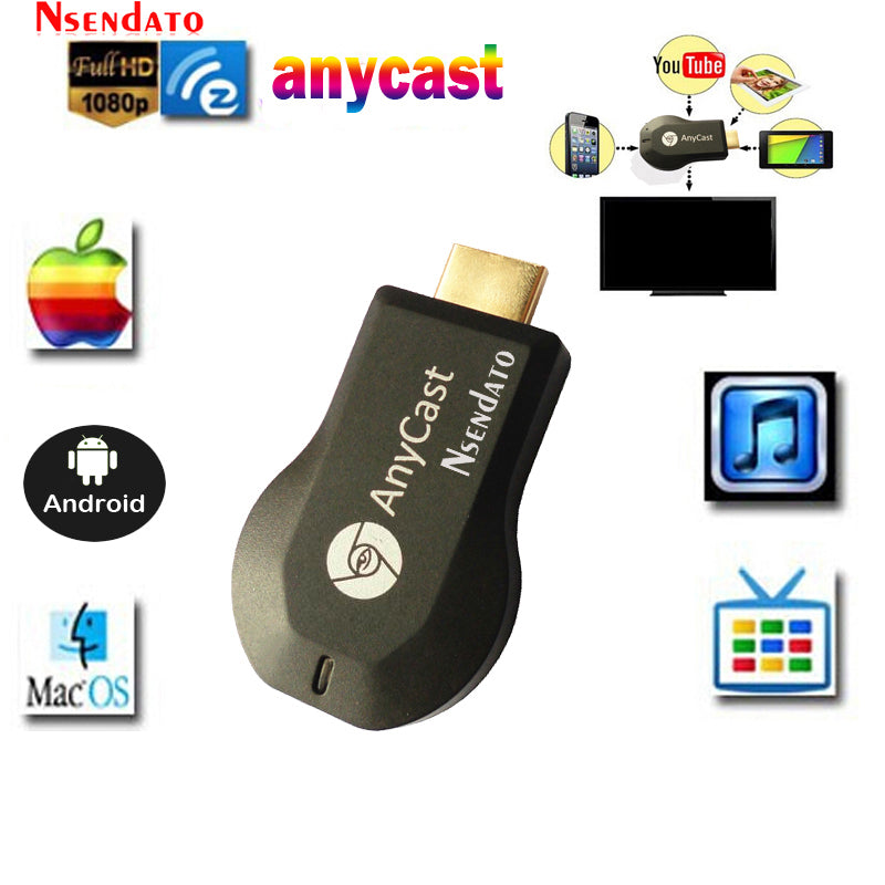 Anycast m2 iii Plus Miracast Chome Cast Wireless hdmi 1080p TV Stick adapter Wifi Display Mirror