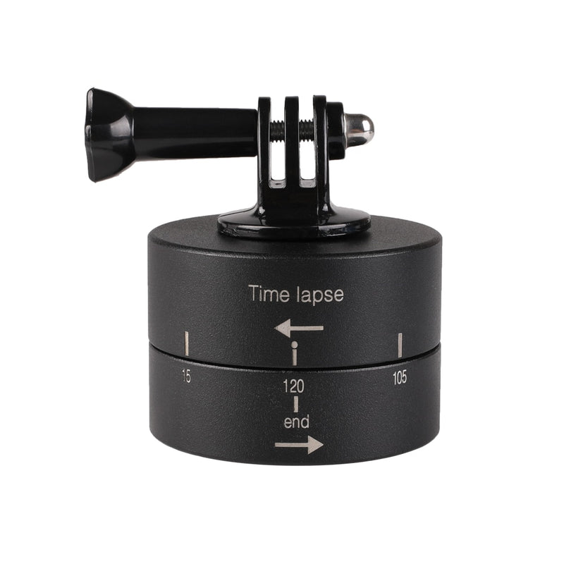Automatic Go Pro Accessories 120min Time Lapse Timer Tripod Head Photography Delay Tilt Head