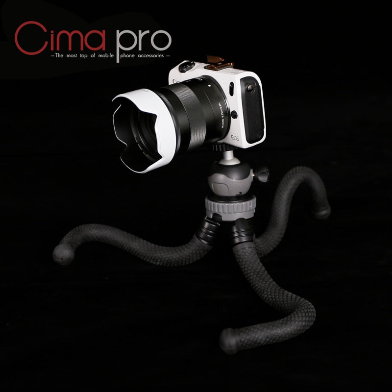 Cima pro RM-30 Travel Outdoor Mini Bracket Stand Octopus Tripod flexible tripe For phone Digital