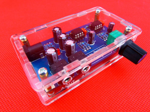 Classic 47 Headphone Amplifier Board amp circuit with housing