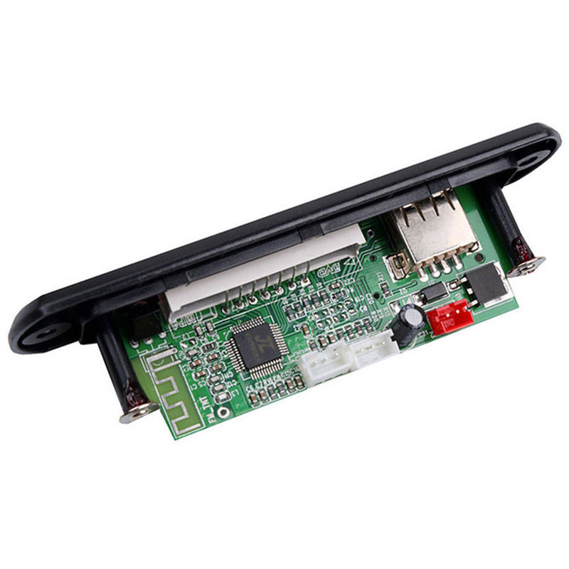 DC 12V Automobile Car Bluetooth MP3 WMA FM AUX Decoder Board Plate Audio Module TF SD Card USB Radio