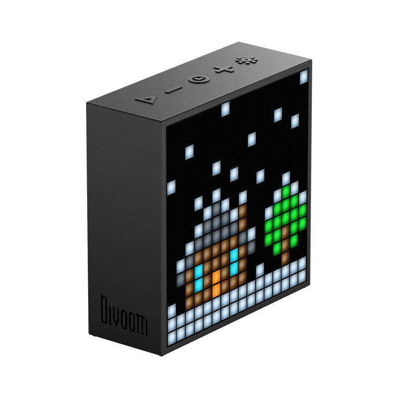 Timebox Evo Portable Speaker Wireless Bluetooth Pixel Art Speaker LED screen Clock Alarm