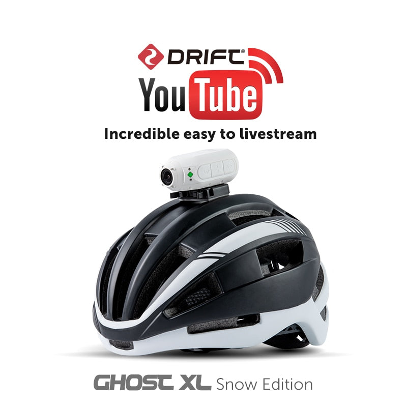 Ghost XL Snow Edition Action Camera 1080P WiFi Waterproof Sport Cam For YouTube Live Motorcycle