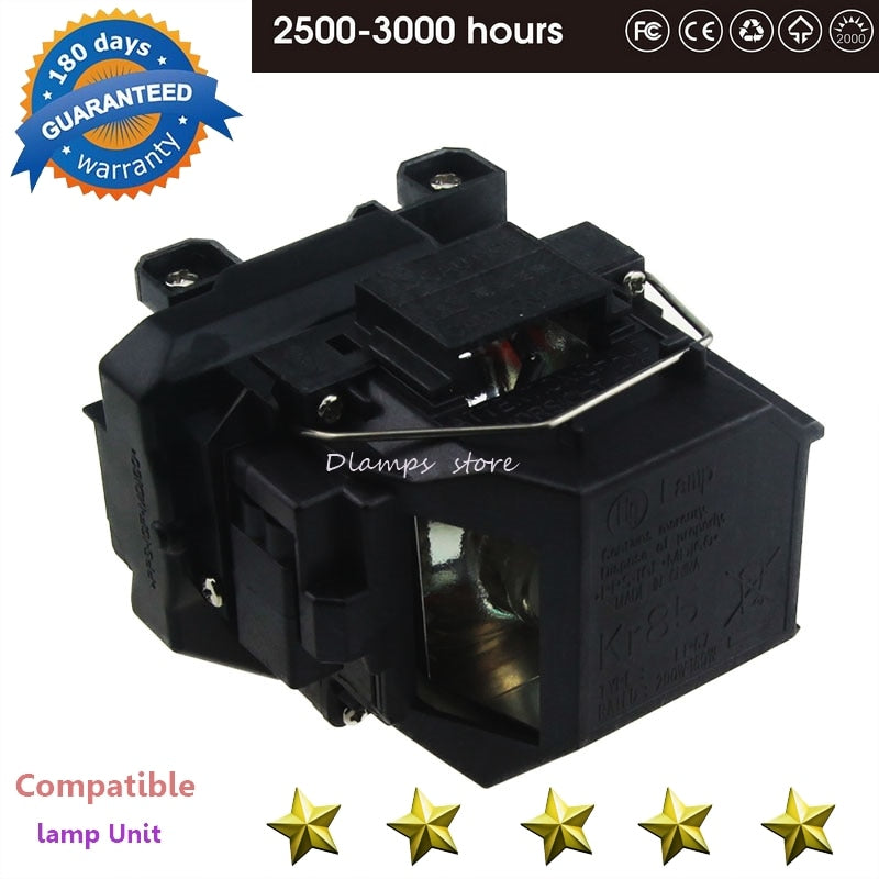 EB-S02 EB-S11 EB-S12 EB-W12 EB-W16 EB-W16SK EB-X12 EB-X14 EB-X14G EH-TW550 EX3210 Projector Lamp