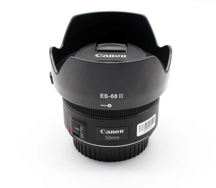 ES-68 II ES 68 II ES-68II Lens Hood Reversible 49mm Camera Lente Accessories for Canon EF 50mm f/1.8