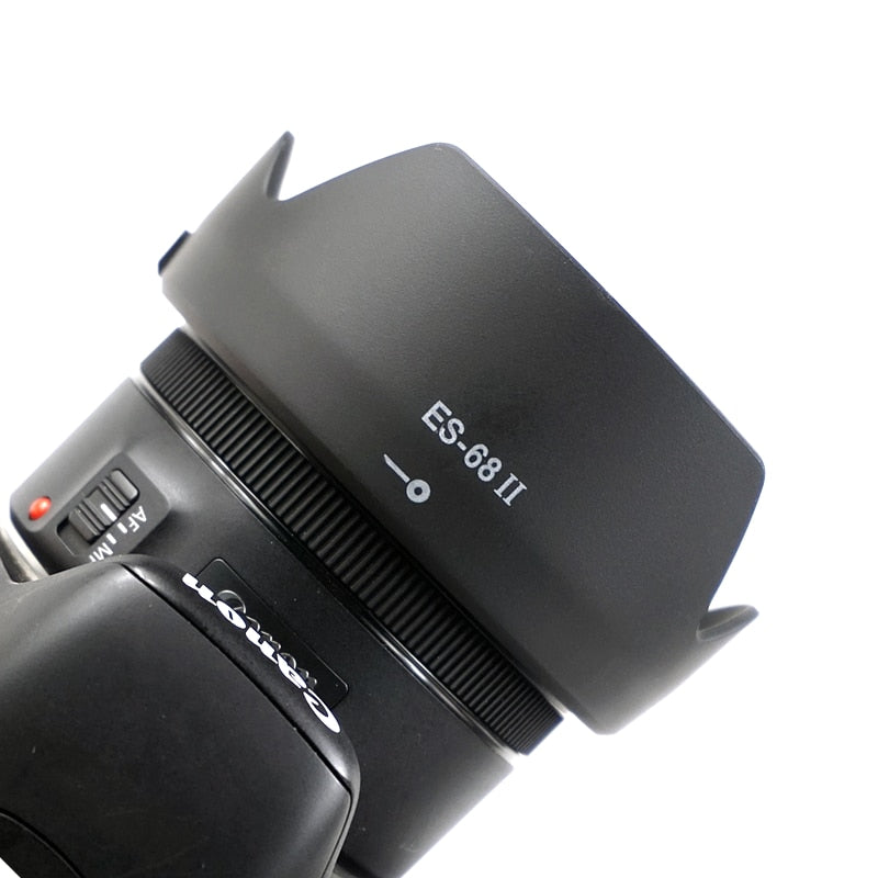 ES-68 II ES 68 II ES-68II Lens Hood Reversible 49mm Camera Lente Accessories for Canon EF 50mm f/1.8