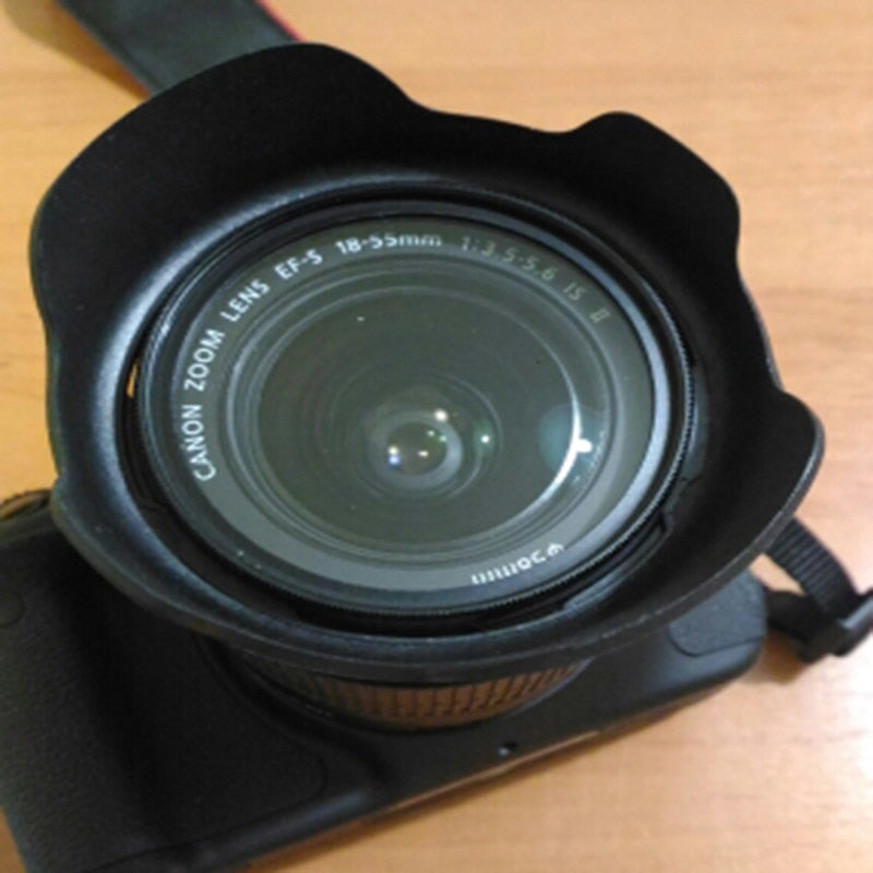 EW 60C II EW-60C EW60C Petal Baynet 58mm Flower Lens Hood for Canon 500d 600d 450d 550d EF-S