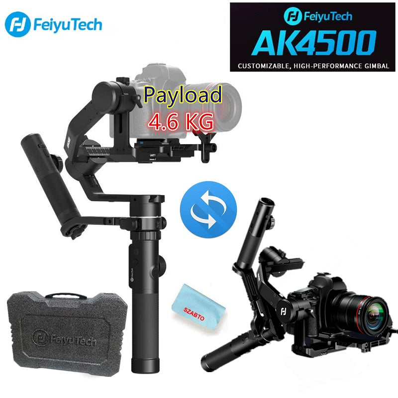 Feiyu AK2000 AK4000 AK4500 3-Axis Handheld Camera Stabilizer Gimbal