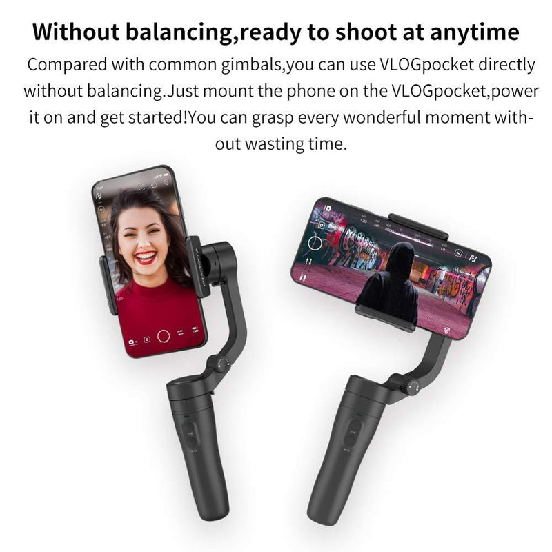 Vlog Pocket MINI 3-Axis Handheld Smartphone Gimbal Stabilizer for iPhone X iphone