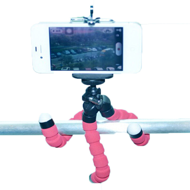 Flexible Octopus Tripod With Phone Holder Portable Light Weight Mini Tripod for Canon Nikon Nony Nex