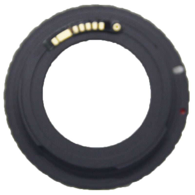Foleto Electronic AF Confirm M42 Mount Lens Adapter for Canon EOS 5D 7D 60D 50D 40D 500D 550D 600D