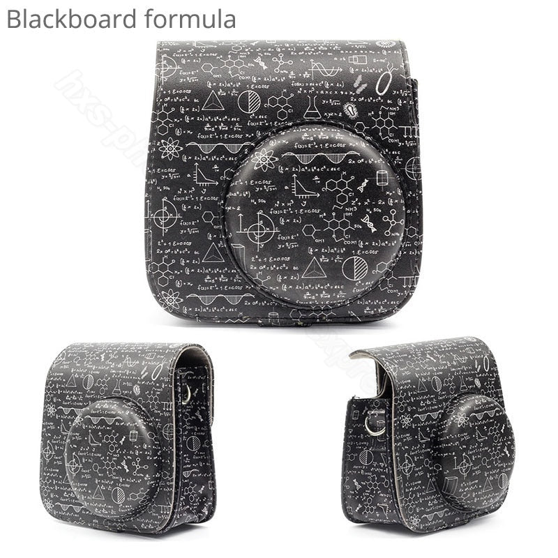 Fujifilm Instax Mini Camera Case Quality PU Leather Shoulder Bag with Strap