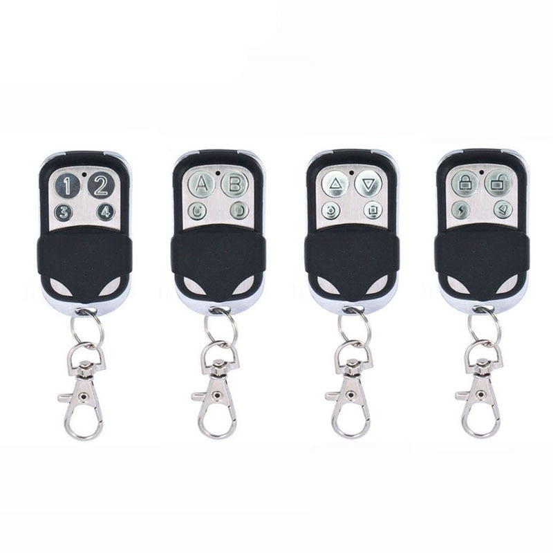 Universal 4 Buttons Garage Door Opener Remote Control 433MHZ Clone Fixed Learning Code
