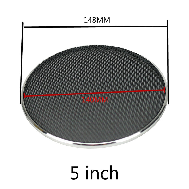 GHXAMP 2PCS 1 inch 2 inch 6.5 inch Speaker Grill Mesh Enclosure Car Loudspeaker Protective Cover