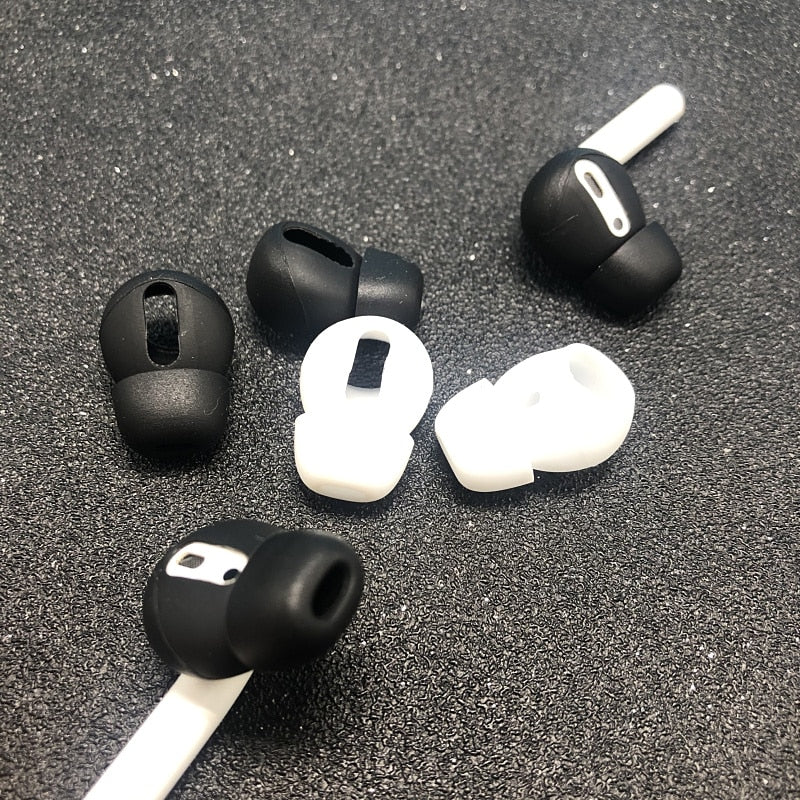 Ear Pads for Airpods 1/2 Wireless Bluetooth iPhone Earphones Silicone Covers Caps Earphone Case