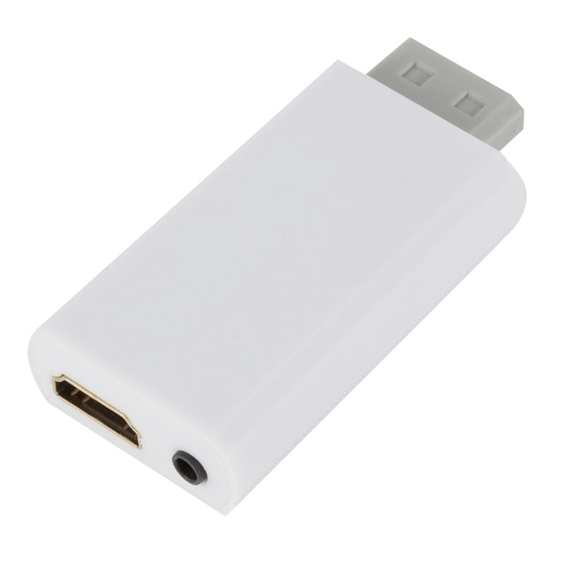 WII to HDMI Converter Full HD 1080P WII to HDMI Wii 2 HDMI Converter 3.5mm Audio for PC HDTV