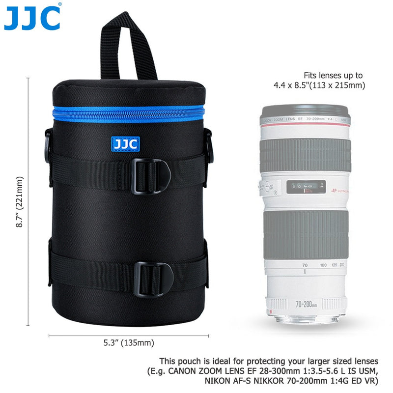 JJC Luxury Camera Lens Bag Pouch Case Photography Accessories Shoulder Bag Backpack
