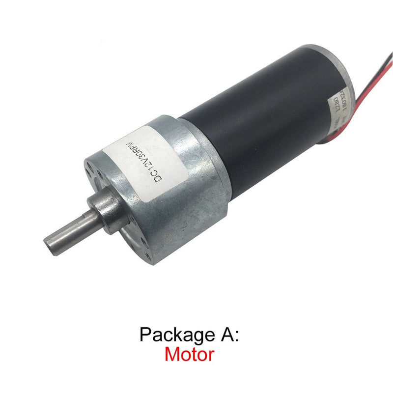 DC Gear Motor Reductor Engine High Speed High Torque Reversible DC Reversible Reduction Geared
