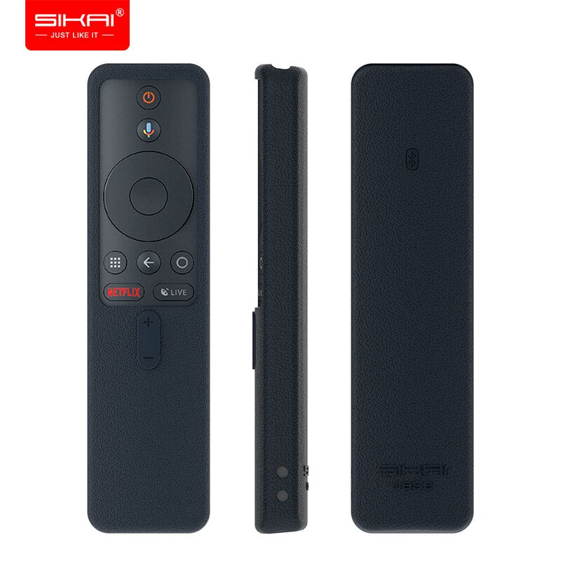 Covers for xiaomi mi box s remote cases sikai bluetooth smart remote control Silicone Shockproof