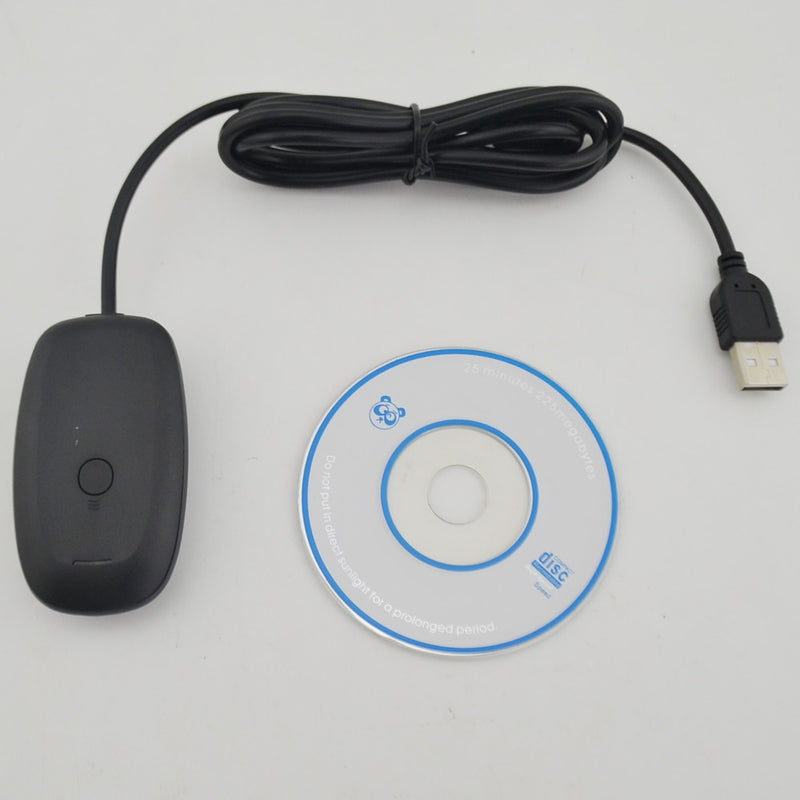 For xBox 360 New Black PC USB Gaming Receiver for X-box-360 Wireless Controller